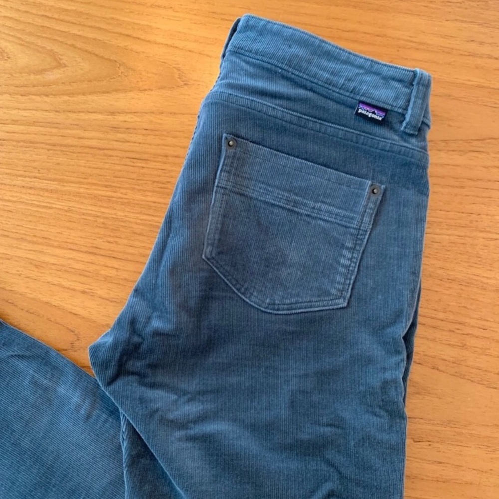 Patagonia corduroy pants blue